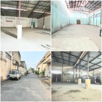 Cho Thuê Kho Xưởng Cont Vào Kho Đủdiện Tích650M2, 500M2, 700M2, 1000M2, 2000M2 Có Điện 3 Pha