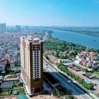 Mới ! Bán Căn Hộ Tây Hồ River View Phú Thượng, Căn 2Pndiện Tích75M2, Full N, Tầng Trung View Sông