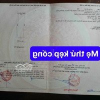 Cần Bán Gấp 1 Lô Đất Đẹp Đường Mẹ Thứ