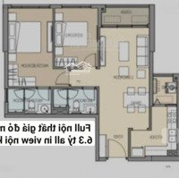 Chia Tài Sản Nên Bán Delasol 2 Phòng Ngủ84M2 Chỉ 6,3 Tỷ - Tặng Nội Thất - View Sông. Lh Ngay Xem Mua