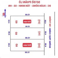 Cc Cần Bán Đất 6O M2 Full Tc, Giáp Dự Án Trường Đua Ngựa Sắp Triển Khai, Tân Minh, Sóc Sơn, Hn