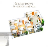 Chính Chủ Gửi Bán Lại Căn 77M2 Hướng Đông Nam Cực Mát, View Hồ Quy Hoạch 22Ha.