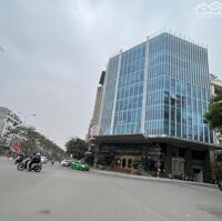 Cho thuê tòa nhà mặt phố Trần Thái Tông: 350m2, 1 hầm, 9 tầng