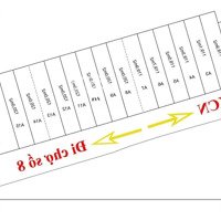 Mở Bán 15 Ô Đất Đồng Bông Gần Chợ Số 8. Đường 3 Ô Tô Tránh Nhau