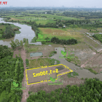 Chủ cần bán 1100m2 đất CLN mặt sông, đường hiện hữu trên sổ, xe hơi quay đầu thoải mái, tại H.Nhơn Trạch, ĐN