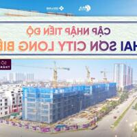 Bán lại căn chung cư 77,5m2 tại dự án Khai Sơn City, view hồ điều hòa, ban công Đông Nam.