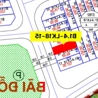 Chính chủ đang cần bán lô liền kề, biệt thự Thanh Hà giá đầu tư tốt nhất tháng 3.