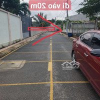 545M² Đất Vườn Xây Biệt Thự, Hẻm Xe Hơi, Sát Chợ Tnp.a Và Đh Gtvt.