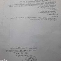 Chính Chủ Gởi Bán Lô Đất Đường Nguyễn Thị Lắng Xã Tân Phú Trung , Diện Tích: 191M Giá Bán 1Ty 350 Triệu .Lh0909362-683