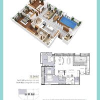 Vip Penthouse Đẳng Cấp View Hồ Tây Xem Pháo Hoa Tết, Thiết Kế 3Pn/253M2, Có Bể Bơi Riêng Giá Bán 30 Tỷ