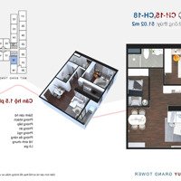 Bán Căn Hoàng Huy Grand 1.5 Ngủ Giá Rẻ Nhất Thị Trường 1.43Tỷ Liên Hệ:0783.599.666