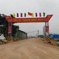 Đất Cụm Công Nghiệp Xà Cầu,Ứng Hoà,Hà Nội,Diện Tích 1000M-1200M