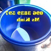 tank nhựa tròn nuôi cá, trồng rau, thùng nhựa 500l, 1000l, 2000l