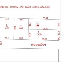 Chính Chủ Mở Bán Phân Lô Thắng Hữu -Minh Trí -Sóc Sơn . Diện Tích 60M Đất Ở Hết Giá Chỉ Hơn 600 Triệu .