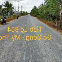 Đất Mặt Tiền Tỉnh Lộ 864 - Chợ Gạo - Giá 700 Triệu