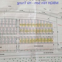 Chính Chủ Bán 12 Lô Đất Đấu Giá Kdc Đồng Hưng, Yến Sơn, Hà Trung, Thanh Hóa