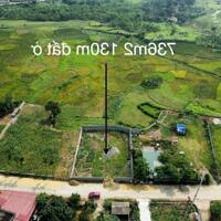 BÁN ĐẤT LƯƠNG SƠN 736M 130 ONT  VIEW CÁNH ĐỒNG GIÁ ĐẦU