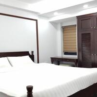 Cho thuê căn hộ dịch vụ tại Tô Ngọc Vân, Tây Hồ, 100m2, 2PN, đầy đủ nội thất mới đẹp hiện đại, ban công thoáng