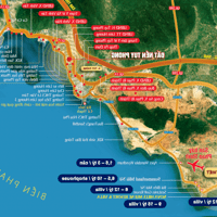 Đất Biển Bình Thuận, kề Cảng Quốc tế và Cao tốc Bắc Nam - Sổ đỏ thổ cư 100% Giá chỉ 6tr/m2