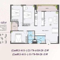 Mở Bán Đợt Đầu Tòa W1 Căn 2 Phòng Ngủdiện Tích 82,9M2(Sửa Thành 3Pn), Chiết Khấu Khủng. 0948200388