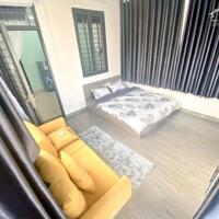 Cho thuê căn hộ 1PN đầy đủ nội thất ban công to ngay chợ Tân Định Q