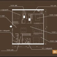 Duy nhất căn ngoại giao trục 04, dt 101m2,3pn BC Tây Nam, tầng đẹp, giá 5 tỷ x, Summit Cầu Giấy