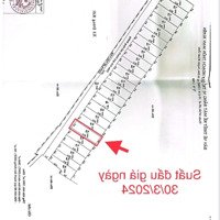 Đất Đấu Giá Tứ Dân - Khoái Châu. 120M Mặt 6M. Mặt Hồ Mạn Xuyên. Đường Mới Trần Phú. Giá Chênh Nhẹ