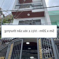 Hxh Gần Phú Mỹ Hưng, Huỳnh Tấn Phát. 5M X 20M. Trệt 3 Lầu. Hoàn Công.
