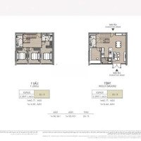 Sang Lỗ 1 Tỷ Căn Duplex Masteri Central Point 2Pn