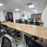 Cho Thuê Sàn Văn Phòng Giá Rẻ Tại Phố Duy Tân, Cầu Giấy 160M2 38 Triệu Đã Bao Gồm Cả Nội Thất