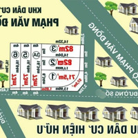 5 Lô Đất Liền Kề Mặt Tiền Kinh Doanh; 4X19=75M2; 8X19M; Sát Phạm Văn Đồng, Linh Đông