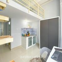 Căn hộ full nội thất có gác có cửa sổ thoáng mát ở Nguyễn Văn Đậu Bình Thạnh
