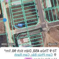 Bán Đất Thổ Cư 293 Cam Phúc Bắc,Tp Cam Ranh,Khánh Hòa.