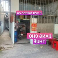 Bán nhà trọ đường 5m Tân Chánh Hiệp Q12 _ DT 5 X20 full thổ cư  _ Giá 4,4 tỷ tl