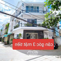 Bán Nhà Góc 3 Mặt Tiền Hẻm