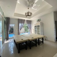 Biệt Thự Cây Xanh Thoáng Mát, Đẹp Lộng Lẫy. 200M2. 169 Triệu, Hồ Bơi, Hầm Xe Hơi.