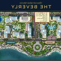 Nóng 6 Căn Đập Thông Toà Beverly Tầng Thấp Dt(332M2) Độc Nhất Trong Đô Thị Vinhomes Grand Park