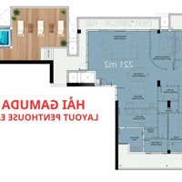 Penthouse Eaton Park " Trên Đỉnh Thiên Hạ" 400M2 - Tặng Hồ Bơi ~200M2 - Giá 5X Tỷ - Hải Gamuda