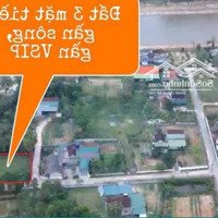 Hạ Từ 2,4 Tỷ Xuống 1,85 Tỷ Đất 3 Mặt Tiền, Khu Công Nghiệp Vsip