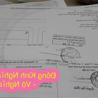 Bán Lô Đất 2 Mặt Tiền Đất Biển Đông Kinh Nghĩa Thục - Võ Nghĩa, Gần Bãi Tắm Phạm Văn Đồng, Giá Tốt