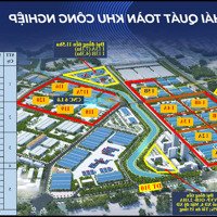 Bán: 1 - 80Ha (Min 500M2) Khu Công Nghiệp Bá Thiện I - Vĩnh Phúc: Giá 4 Tr/M2 (170 Usd/M2) (Đã Vat)