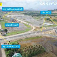 Nút giao cao tốc Cam Lâm Vĩnh Hảo. Mặt QL27A, 20x50m sân bay Thành Sơn 5km, QL1 6km, 12km tới biển