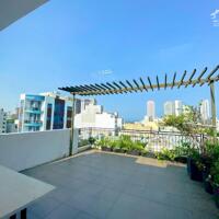 DÒNG TIỀN 50TR/THÁNG TÒA 5 TẦNG 6PHÒNG PENTHOUSE CÓ THANG MÁY NGAY BÃI TẮM PHẠM VĂN ĐỒNG. LH 0768470056