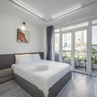 1 Phòng Ngủ- New 100% - Mặt Tiền - Thang Máy - Bancol Chill - Full Nt Xịn