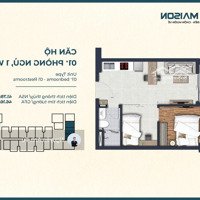 Căn Hộ The Maison Tt Thủ Dầu Một Ven Sông Sg Thanh Toán 280 Triệu(20%) Nhận Nhà Full Nội Thất