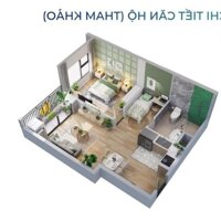 Mở bán đợt 1 Imperia SoLa Park-1N-2PN DT: 55m2 giá chỉ 2,1tỷ-2.8tỷ full nội thất Vinhomes Smart