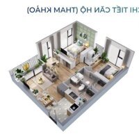 Mở bán đợt 1 Imperia SoLa Park-1N-2PN DT: 55m2 giá chỉ 2,1tỷ-2.8tỷ full nội thất Vinhomes Smart