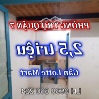 Phòng Trọ Gần Đại Học Nguyễn Tất Thành Quận 7, Giá 2 Triệu5