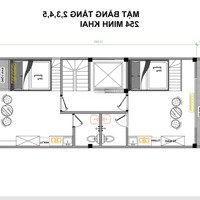 Bán Toà Nhà Chung Cư Mini, 52M2*6 Tầng, Đường Minh Khai, Hai Bà Trưng, Hà Nội 10,7 Tỷ Có Tl