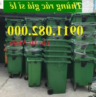 Thùng đựng rác, thùng rác ngoài trời, thùng rác y tế giá rẻ lh 0911082000